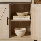 Meuble d'appoint Middlebrook 30 pouces, style porte de grange rustique