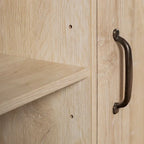 Meuble d'appoint Middlebrook 30 pouces, style porte de grange rustique