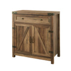 Meuble d'appoint Middlebrook 30 pouces, style porte de grange rustique