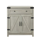 Meuble d'appoint Middlebrook 30 pouces, style porte de grange rustique