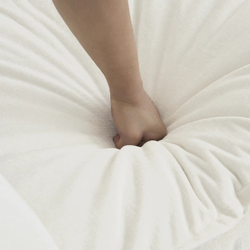 Canapé sectionnel modulable en L 5 places avec pouf, revêtement en chenille