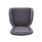 Christopher Knight Home - Tabouret de comptoir moderne en velours rembourré Jasars avec structure en métal