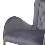 Christopher Knight Home - Tabouret de comptoir moderne en velours rembourré Jasars avec structure en métal
