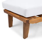 Ensemble sectionnel 4 pièces en bois en V minimaliste Eulah par Christopher Knight Home