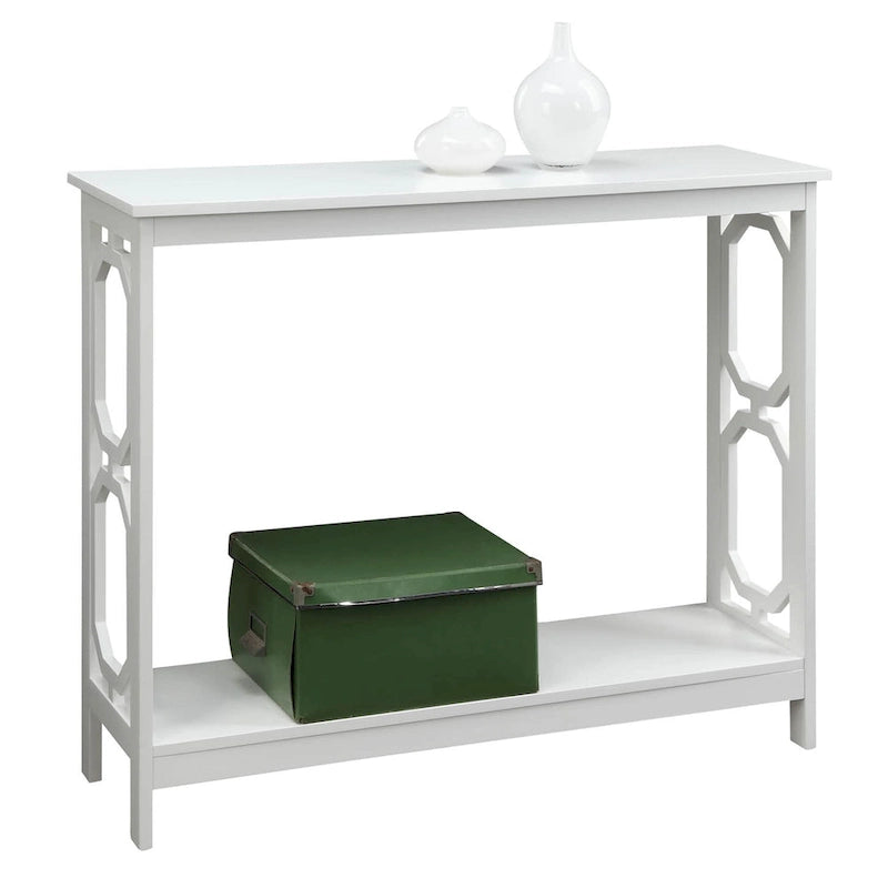 Convenience Concepts Table Console Omega avec Étagère