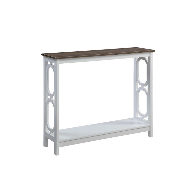 Convenience Concepts Table Console Omega avec Étagère