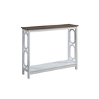 Convenience Concepts Table Console Omega avec Étagère