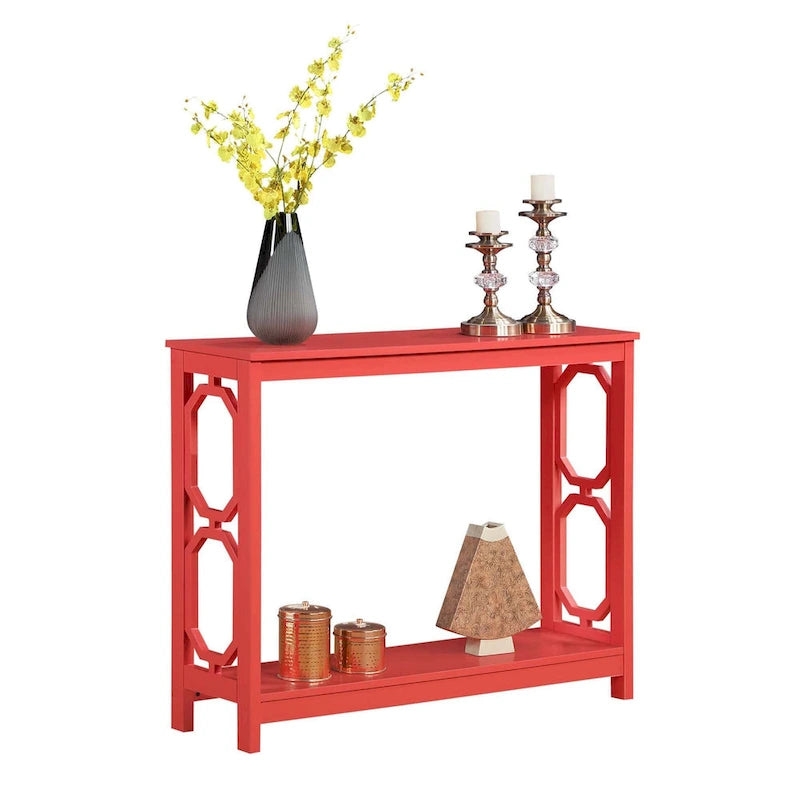 Convenience Concepts Table Console Omega avec Étagère