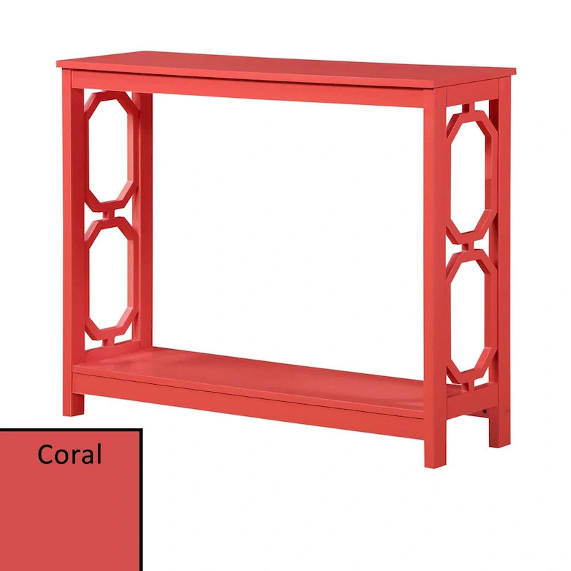 Convenience Concepts Table Console Omega avec Étagère