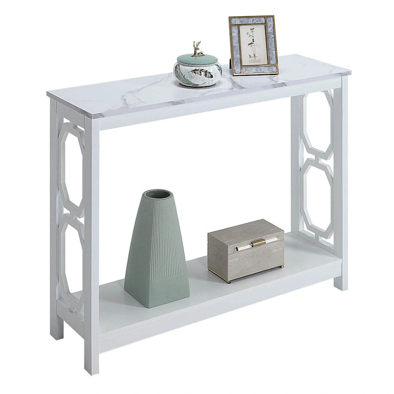 Convenience Concepts Table Console Omega avec Étagère