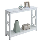 Convenience Concepts Table Console Omega avec Étagère