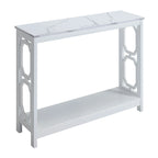 Convenience Concepts Table Console Omega avec Étagère