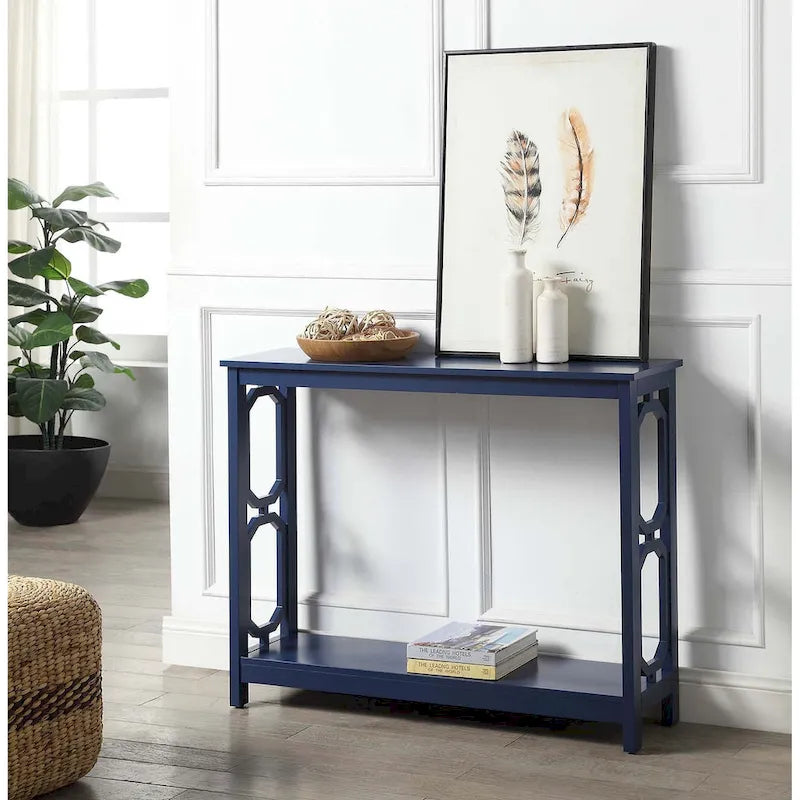 Convenience Concepts Table Console Omega avec Étagère