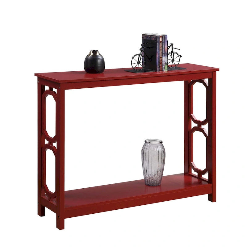 Convenience Concepts Table Console Omega avec Étagère