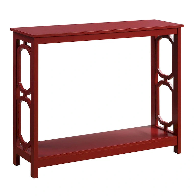 Convenience Concepts Table Console Omega avec Étagère