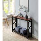 Convenience Concepts Table Console Omega avec Étagère