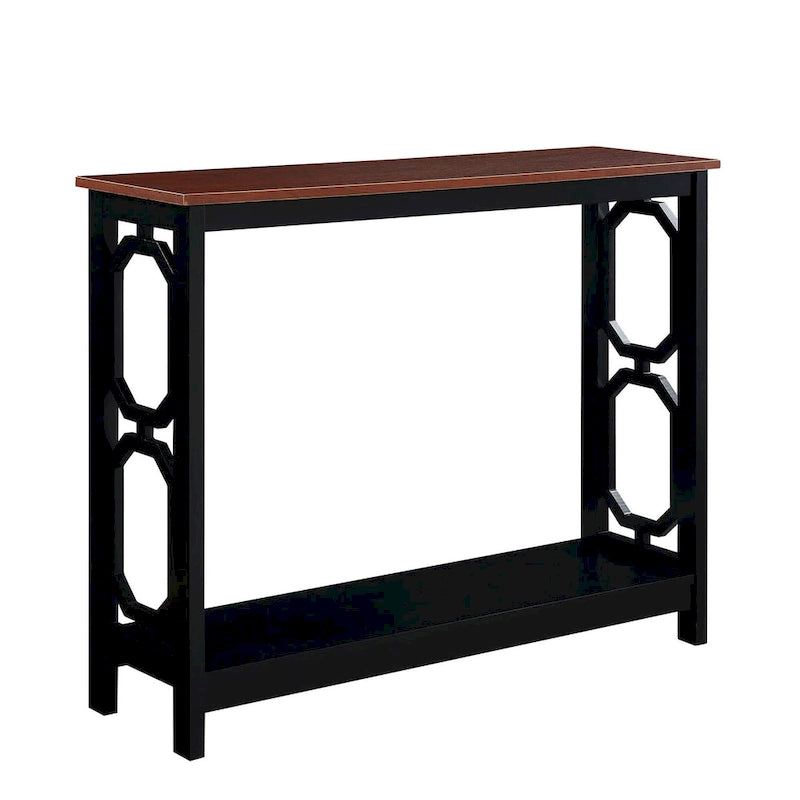 Convenience Concepts Table Console Omega avec Étagère