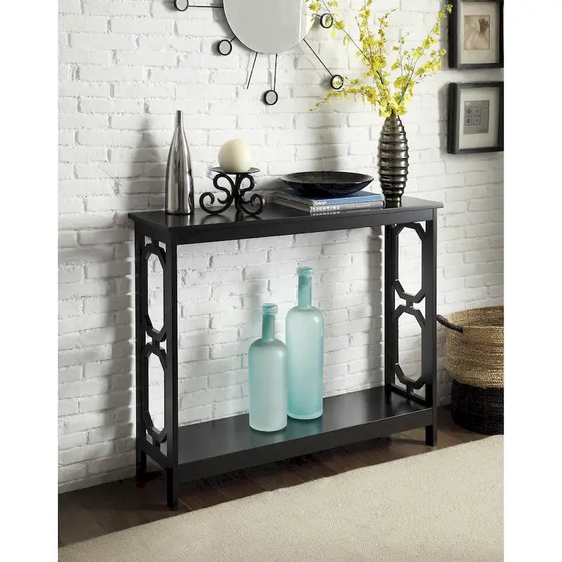 Convenience Concepts Table Console Omega avec Étagère