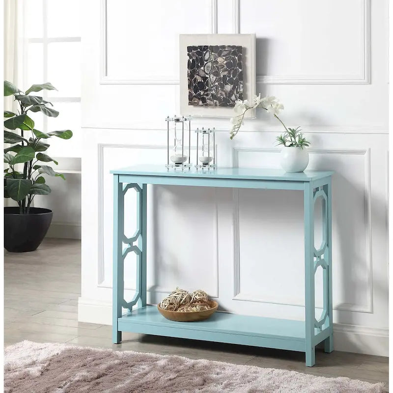 Convenience Concepts Table Console Omega avec Étagère