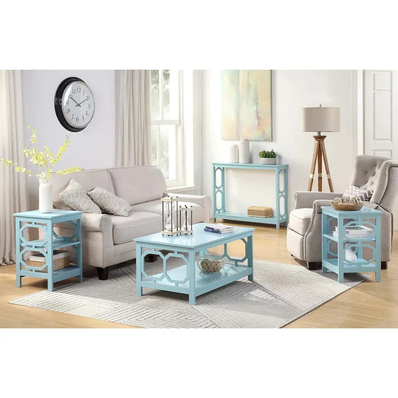 Convenience Concepts Table Console Omega avec Étagère