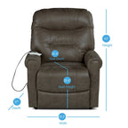 Fauteuil releveur Osceola avec fonction chauffante et massante
