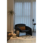 Fauteuil en cuir végétalien Larchmere
