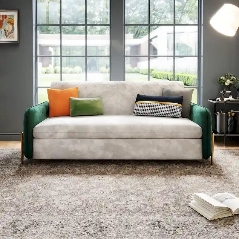 JASIWAY Canapé-lit moderne convertible 170 cm