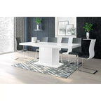 Table à manger extensible MIAGO avec rangement