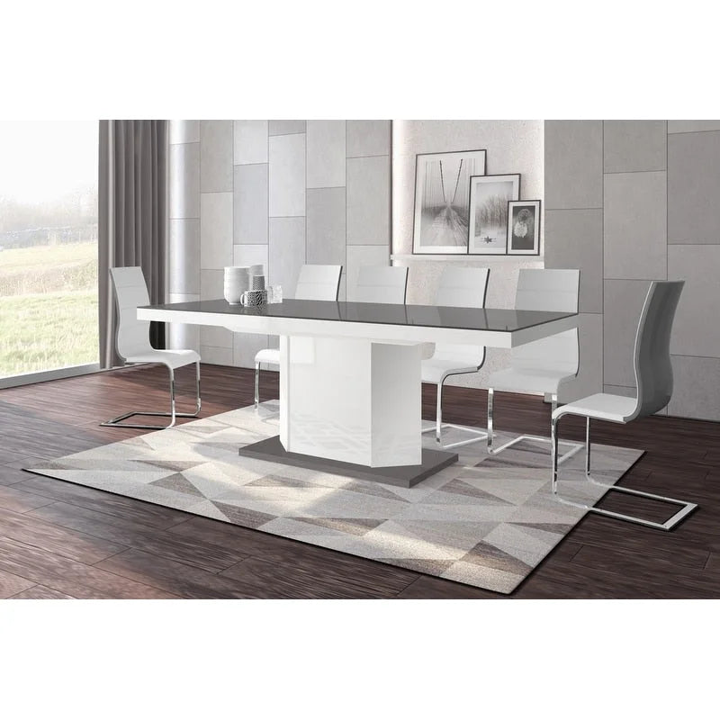 Table à manger extensible MIAGO avec rangement