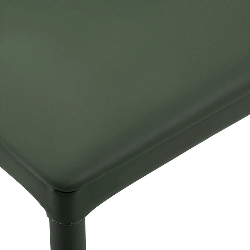 Chaises de salle à manger entièrement assemblées en cuir microfibre, lot de 2 - 22.44P x 18.5L x 32.28H