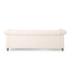 Canapé Saragus Chesterfield avec bordure cloutée par Christopher Knight Home - 85,50 L x 33,25 P x 28,50 H