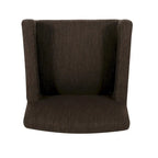 Tabourets de comptoir Armga en bois et tissu, 66 cm (ensemble de 2) par Christopher Knight Home