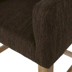 Tabourets de comptoir Armga en bois et tissu, 66 cm (ensemble de 2) par Christopher Knight Home