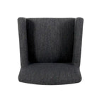Tabourets de comptoir Armga en bois et tissu, 66 cm (ensemble de 2) par Christopher Knight Home
