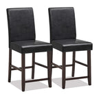 Lot de 2 tabourets de bar en bois vintage Chaises de bar Tabourets de comptoir