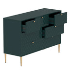 Commode à 7 tiroirs en bois Morden