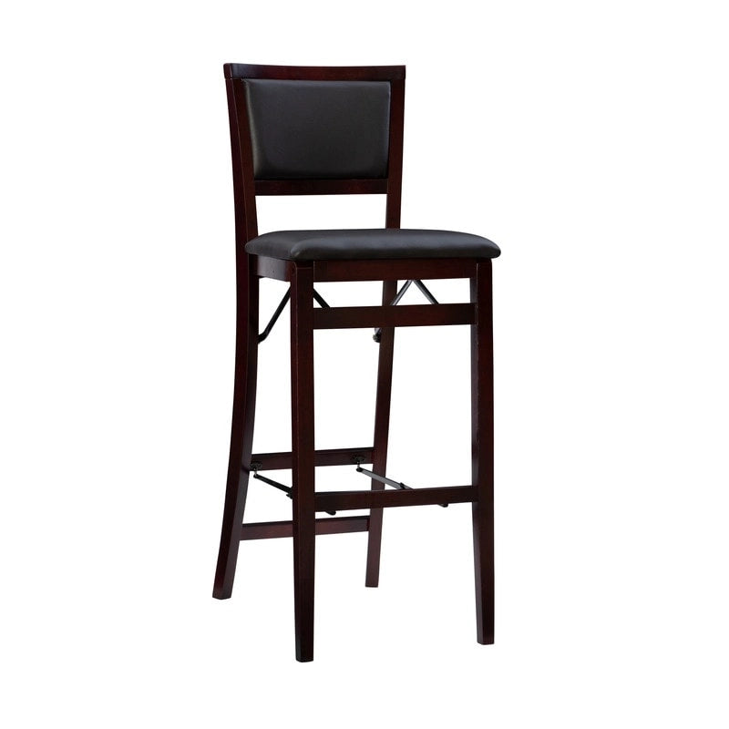 Tabouret de bar pliant Linon Aldersey Espresso - N/A