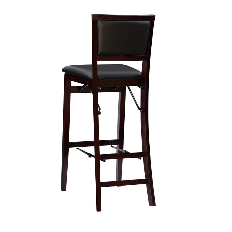 Tabouret de bar pliant Linon Aldersey Espresso - N/A