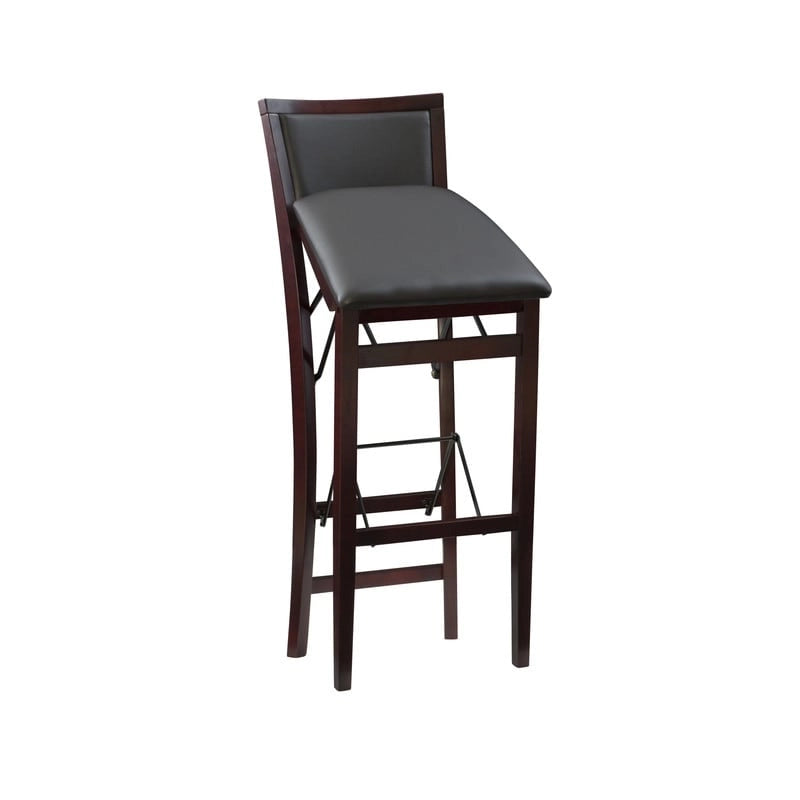 Tabouret de bar pliant Linon Aldersey Espresso - N/A