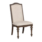 Chaises de salle à manger formelles en bois sculpté à dossier haut Gray Barn Cornerways (lot de 2)