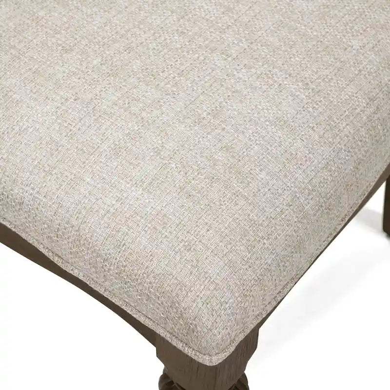 Chaises de salle à manger formelles en bois sculpté à dossier haut Gray Barn Cornerways (lot de 2)