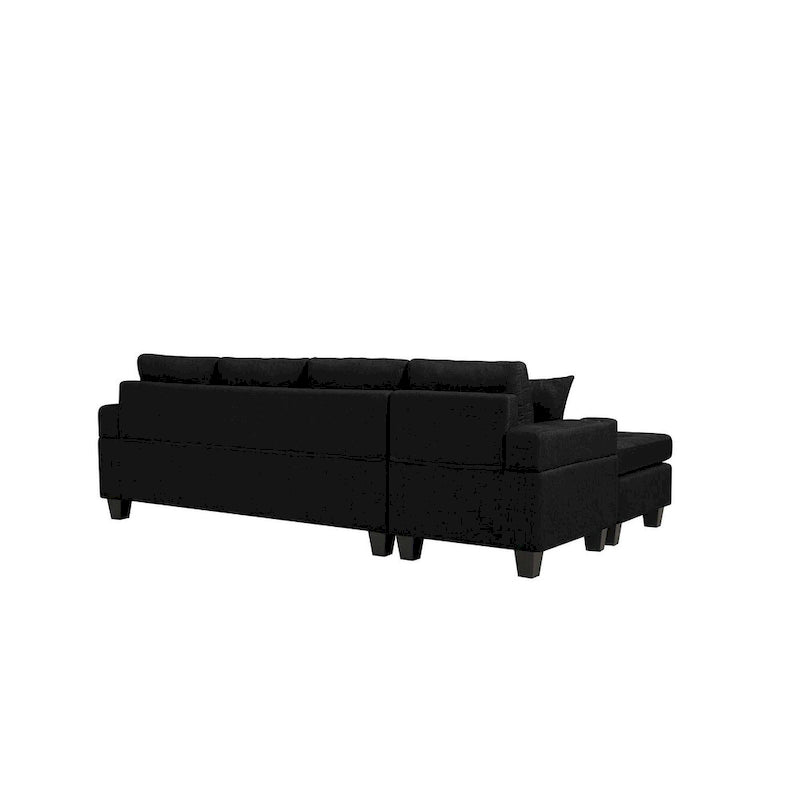 Canapé de salon avec méridienne convertible