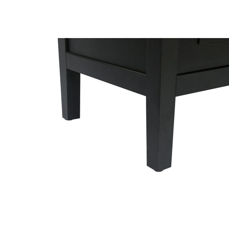 Buffet 4 portes en bois twill de style campagnard américain vintage pour salon, salle à manger ou entrée.