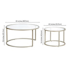 Ensemble de tables basses gigognes Watson