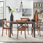 Chaises de salle à manger Simple Living Constance à dossier en X (lot de 2)