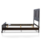 Ensemble de chambre à coucher Jupa Transitional en bois de noyer de 2 pièces par Furniture of America
