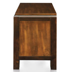 Ensemble de chambre à coucher Jupa Transitional en bois de noyer de 2 pièces par Furniture of America