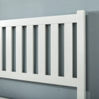 Cadre de lit plateforme Priage by ZINUS en bois blanc cassé Deluxe avec tête de lit