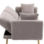 Fauteuil d'appoint sans accoudoirs sectionnel modulaire en lin