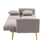 Fauteuil d'appoint sans accoudoirs sectionnel modulaire en lin